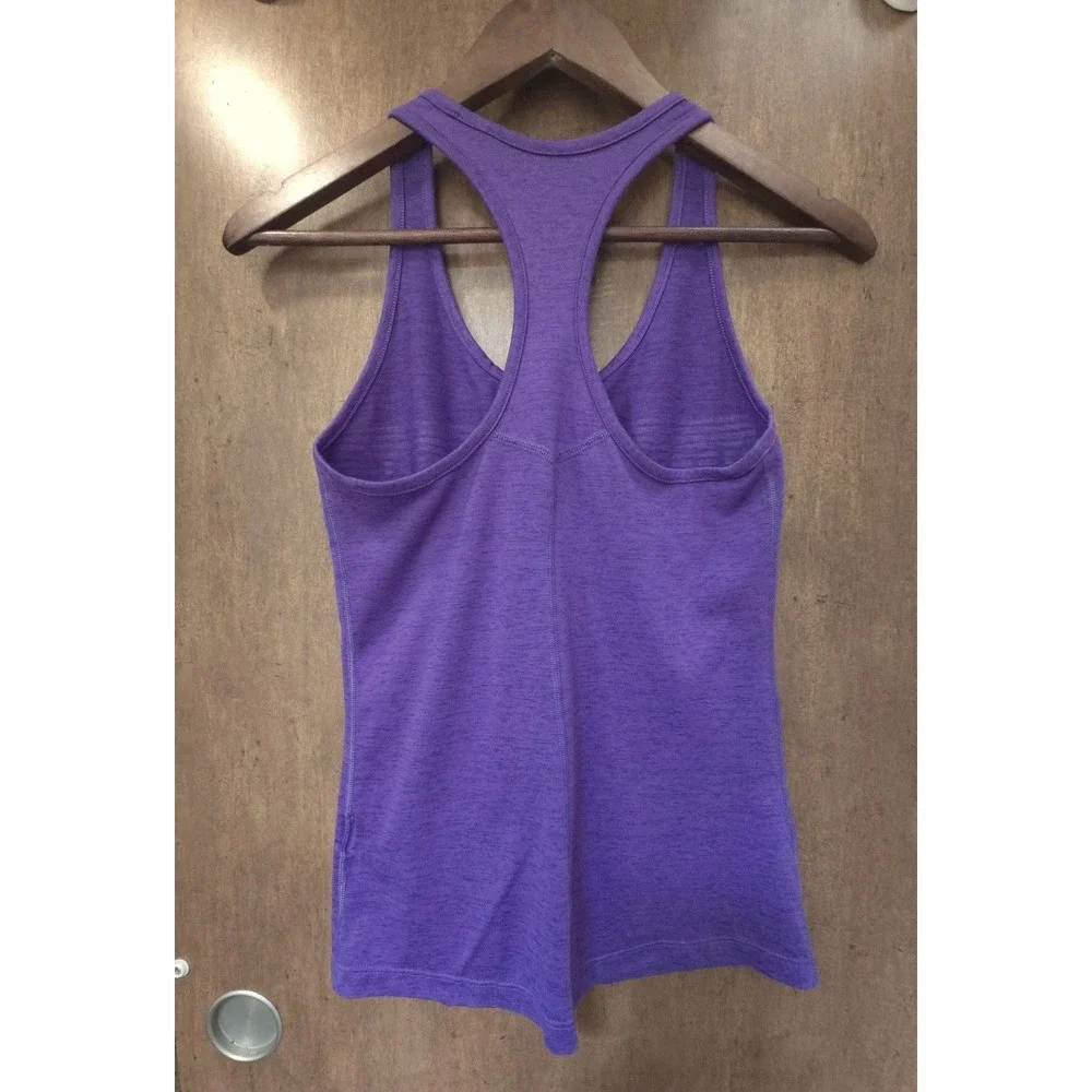 Nike Clemson Tigers Dri-FIT Racerback Tank Top Purple Womens Small 34703X-CM5